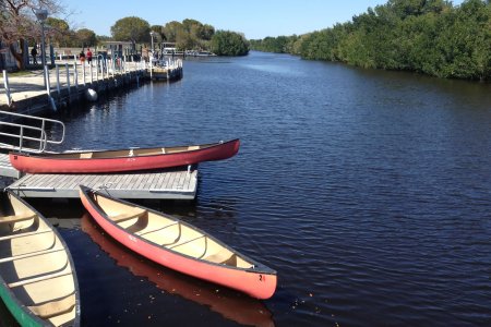 Er word veel gevaren in de Everglades, ondanks het droge winter seizoen